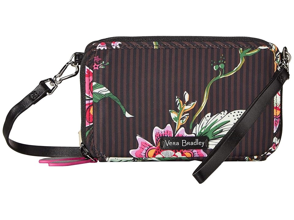 

Vera Bradley Midtown RFID All-In-One Crossbody (Airy Floral) Cross Body Handbags