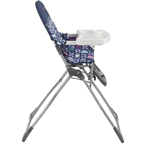 Miniatura 5 de Cosco - Silla alta fácil de plegar, diseño de campo de amapolas