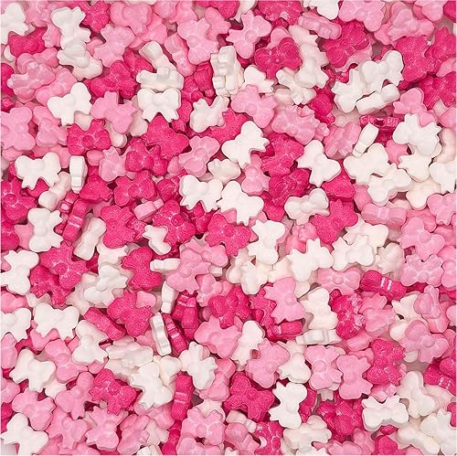 Miniatura 14 de NCS Chispas de Caramelo Comestibles de Ositos de Peluche Marrón y Crema, 8 onzas