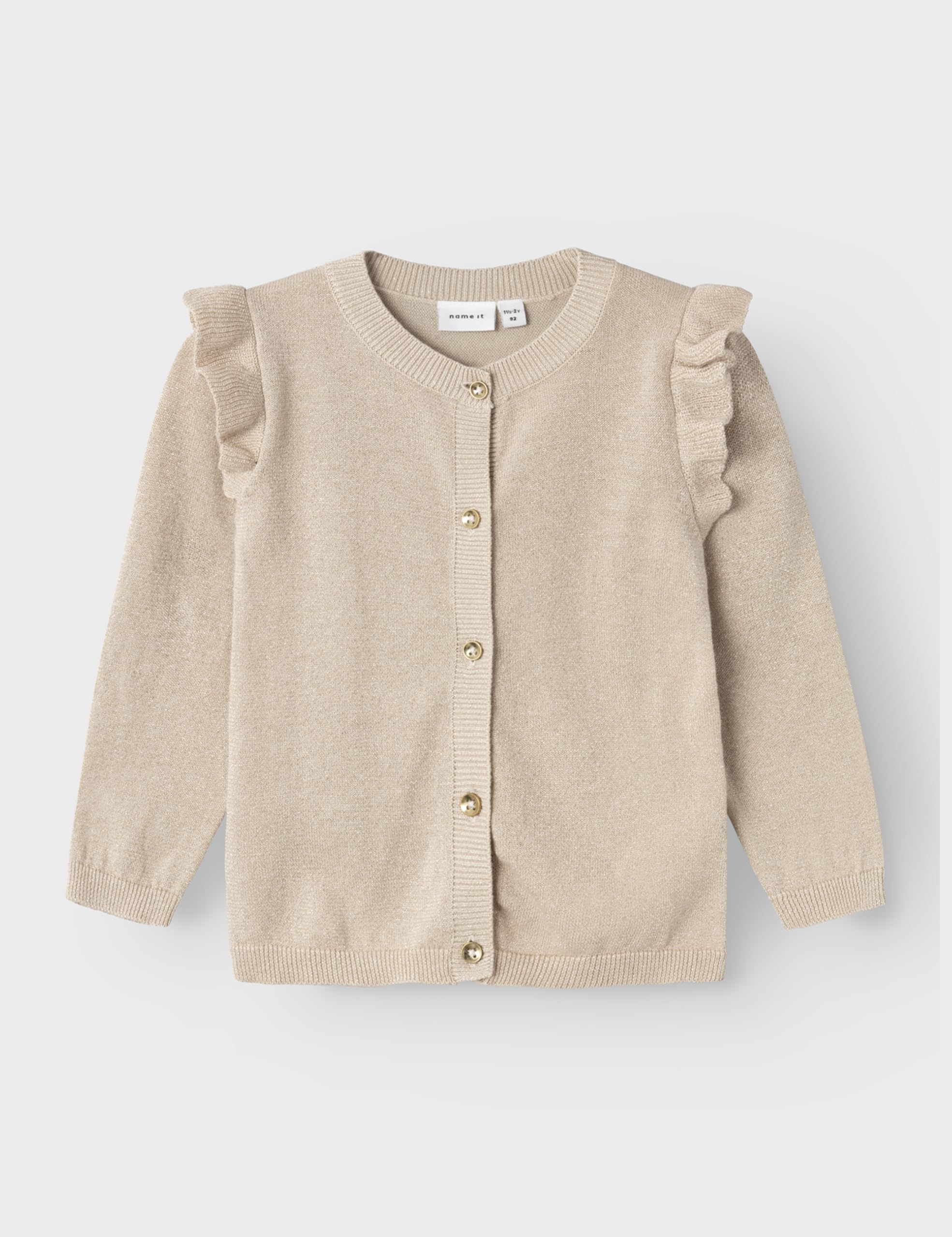 NAME IT Nmfabinne LS Knit Card Noos para Niñas