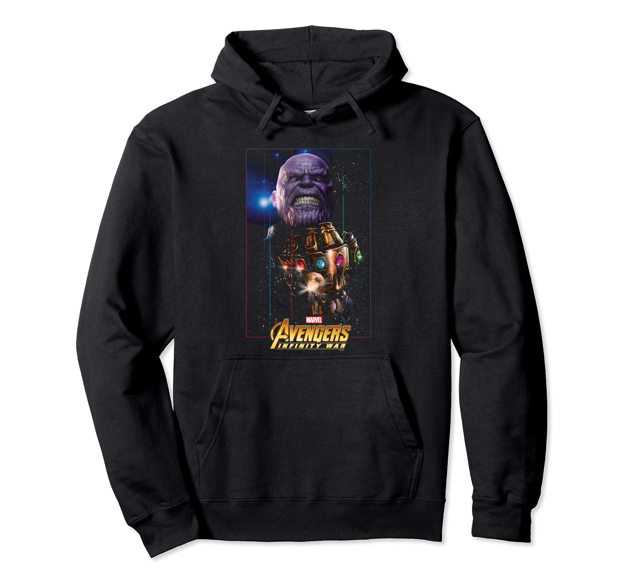 MarvelAvengers Infinity War Thanos Space Graphic Hoodie Pullover Hoodie