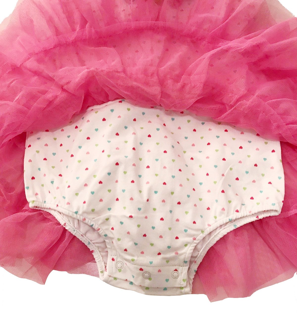 Little Me Tutu Popover For Baby Girls (3 Months, Pink)