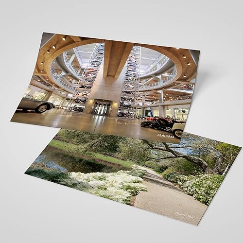 Miniatura 5 de Paquete de 20 postales de paisaje vintage de Estados Unidos de Alabama, tarjetas postales de todo el mundo, tarjetas de felicitación para viajes del