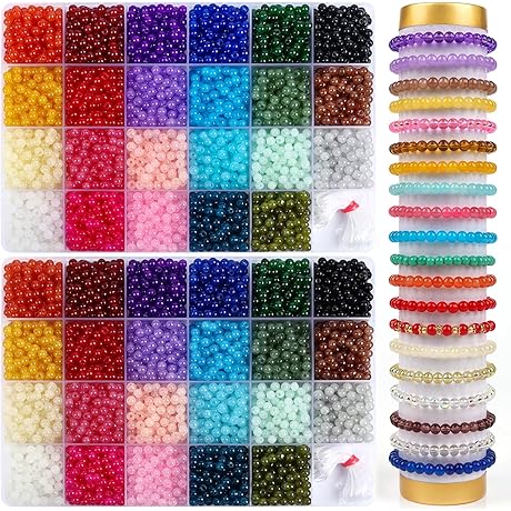 4mm Crystal Beads for Jewelry Making