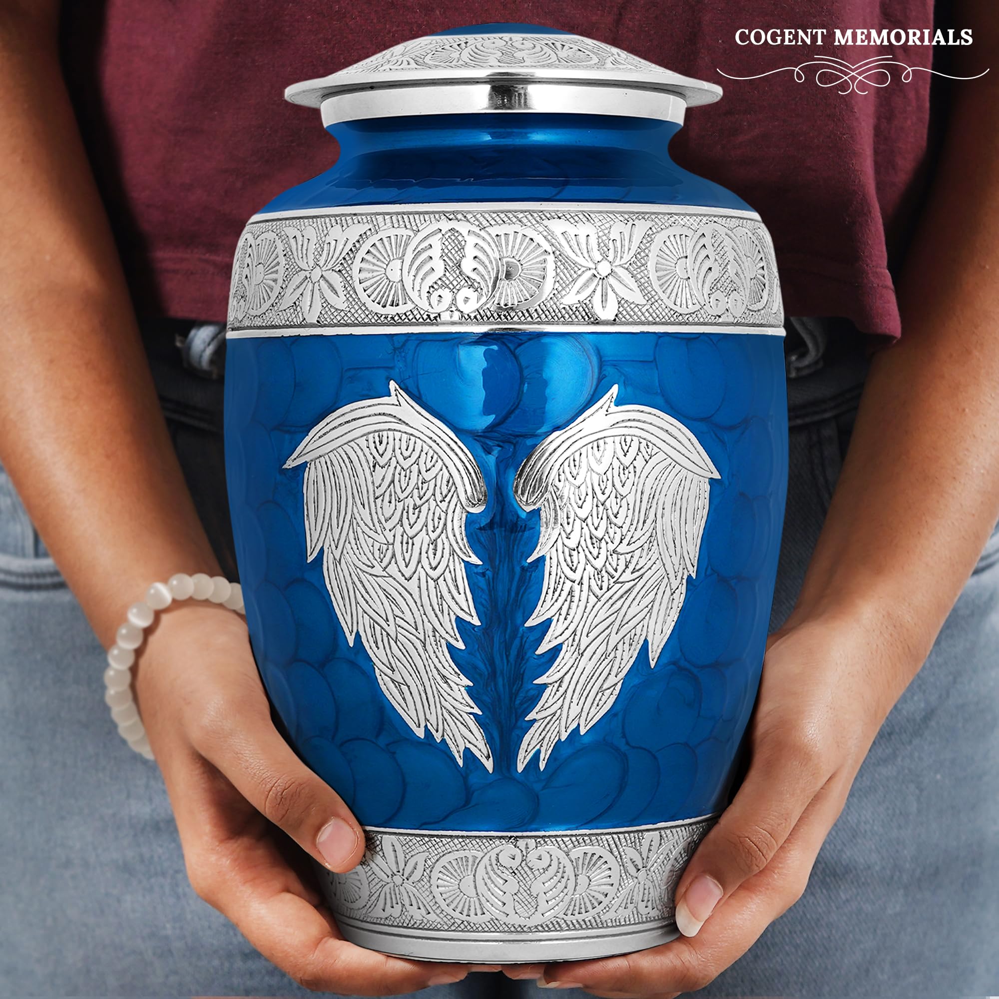 CHIEMOT Up To 160 Lbs Large Cremation Urns For Adult Human