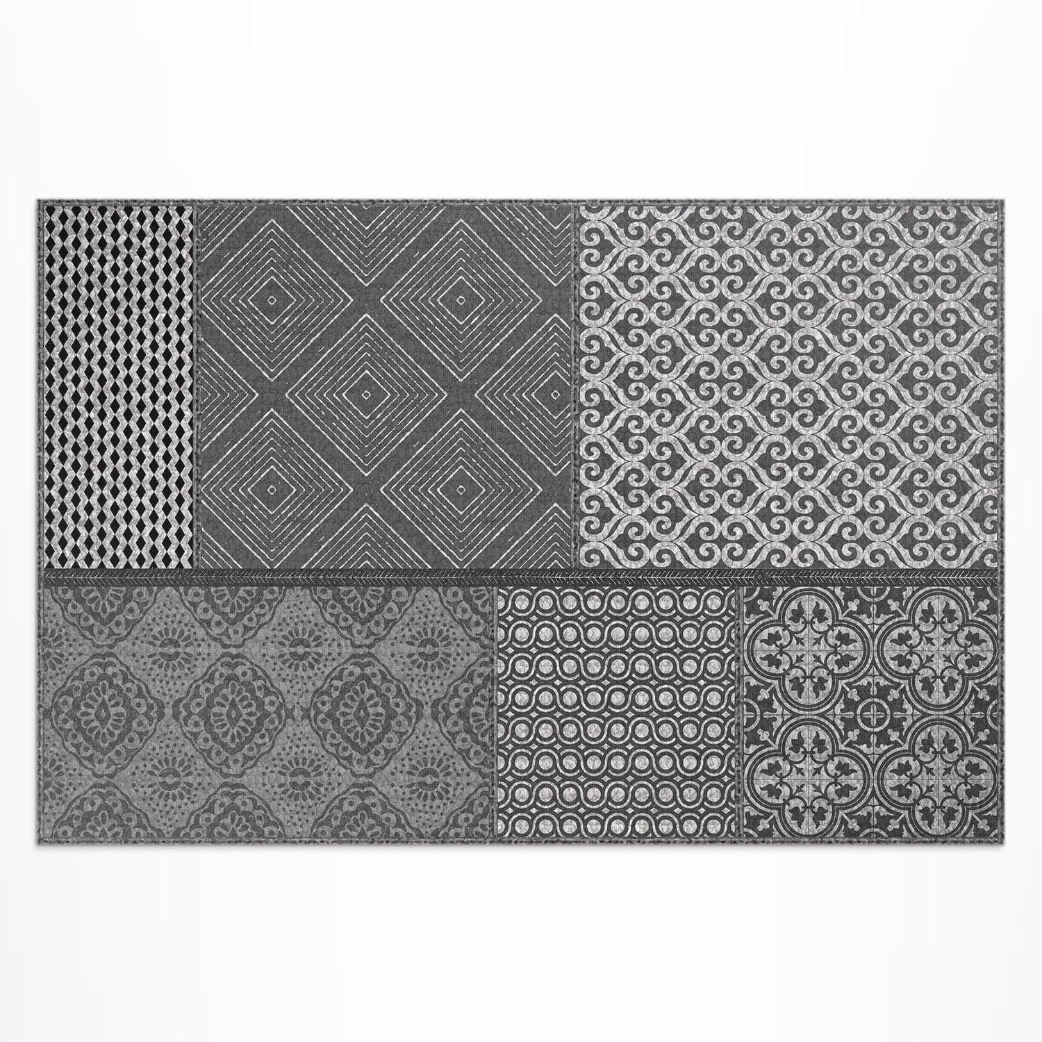 Tapis d'extérieur imperméable en PVC pour corriger un sol de balcon abîmé ou terne