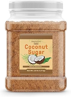 Unpretentious Coconut Sugar, 2.8 Pounds, Non-GMO, Sweet & Nutty, Rich Na...