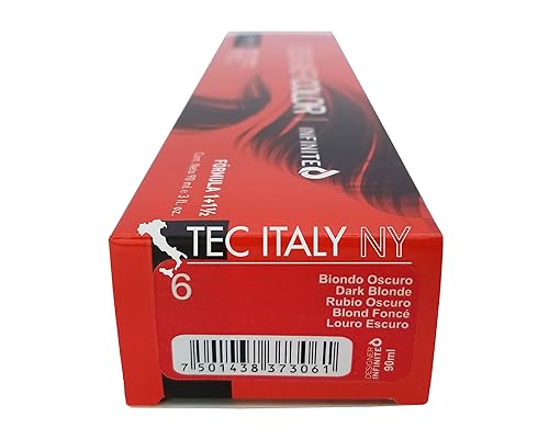 Miniatura 7 de Tec Italy Designer Color Hight Fidelity Color 3 Oz (6 Rubio Oscuro)