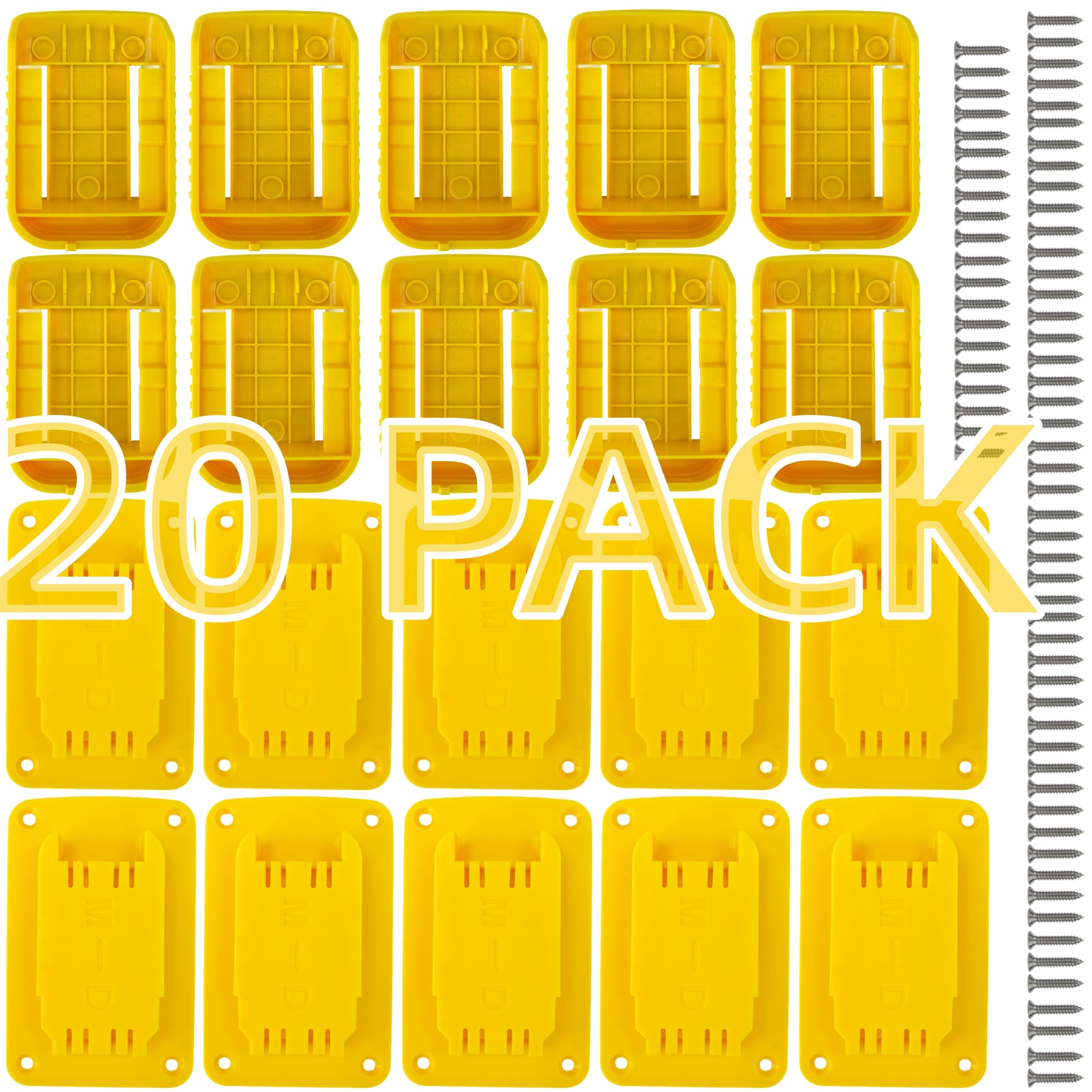 15 Pack Tool Holders Compatible with Dewalt 12V 20V Drill Tools with Screws — Amazon image 11