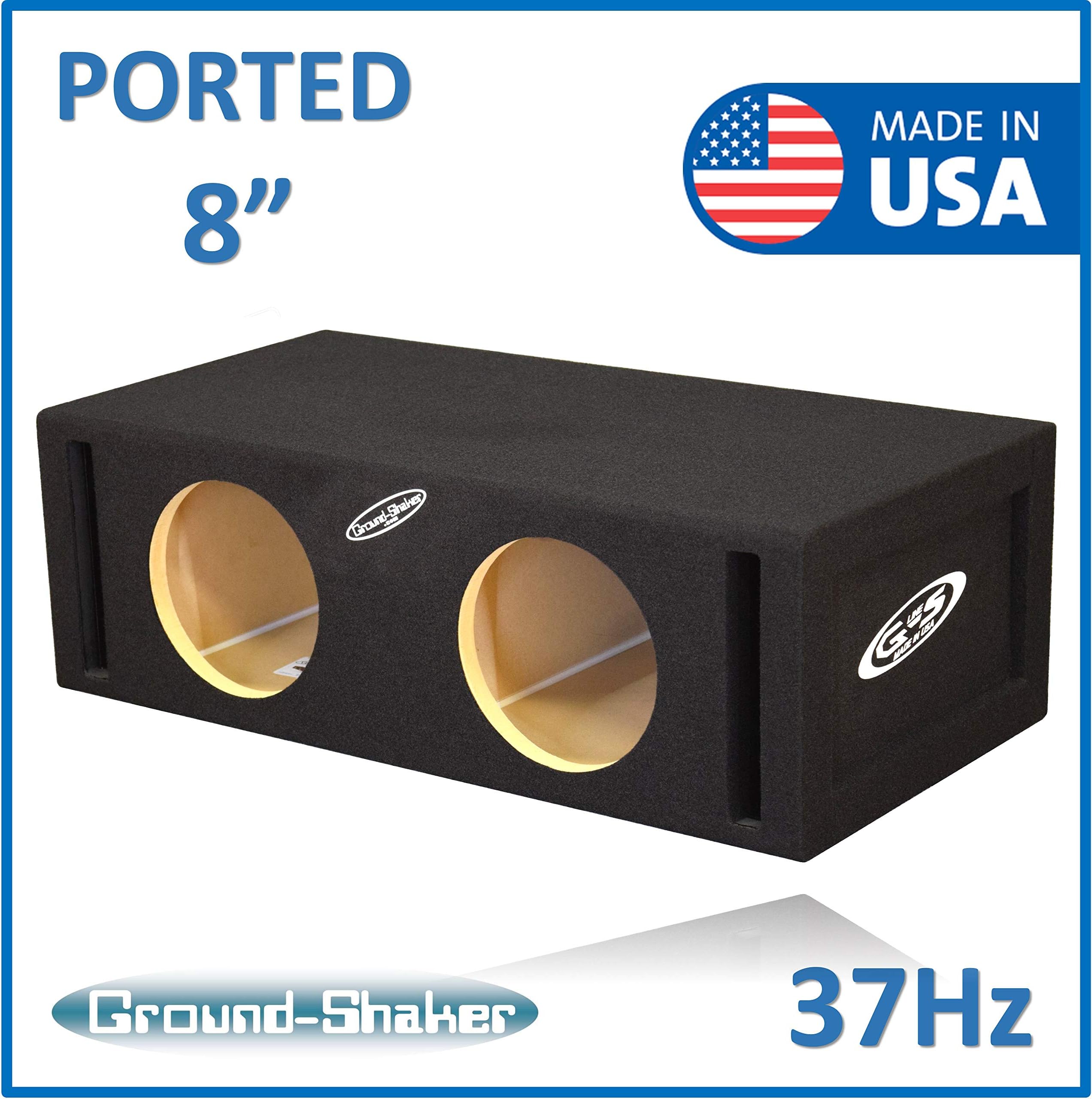 8" Dual ported subwoofer Box 37-Hz