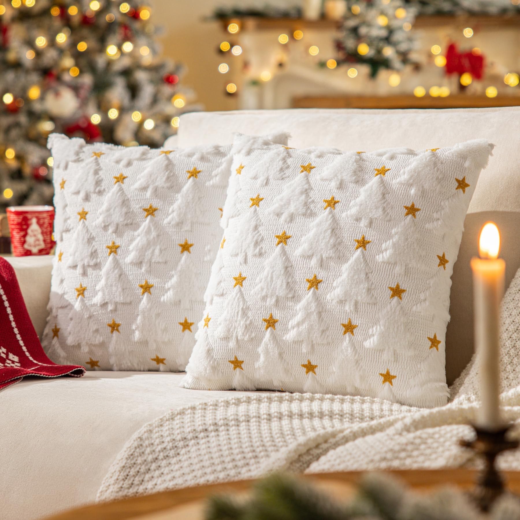 The HomeCentric Negro Fundas Para Cojiness, Pedreria Y Cristales Fundas