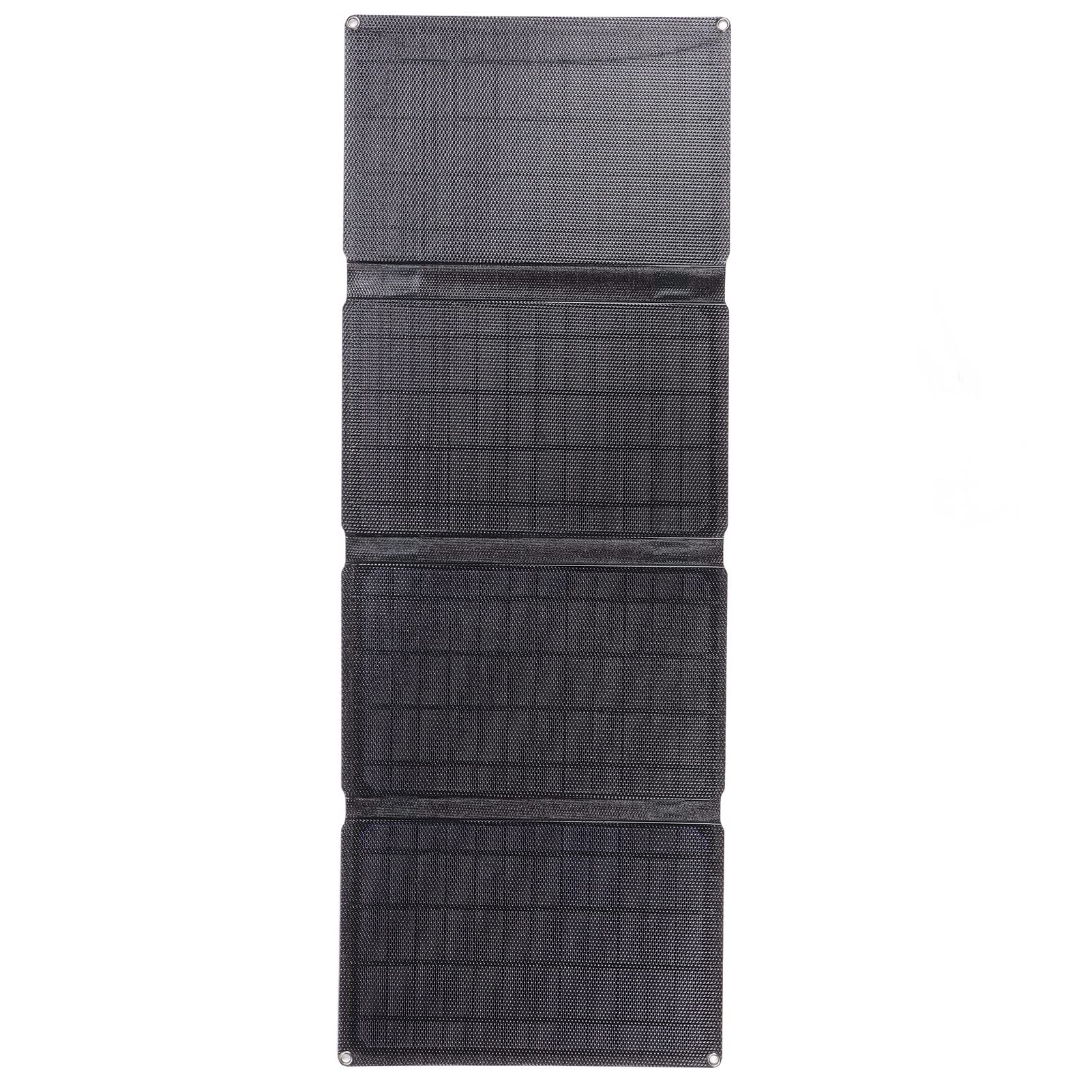 Cargador de Panel Solar de 32 W, Kit Portátil Duradero de Alta Eficiencia para Automóviles y Uso en Exteriores, Monocristalino, 27 X 73,8 Cm