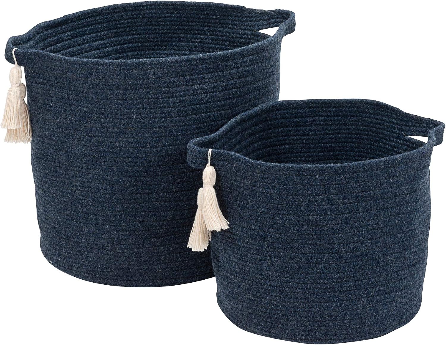 Colonial Mills Andorra Basket - Navy 16"x16"x16"
