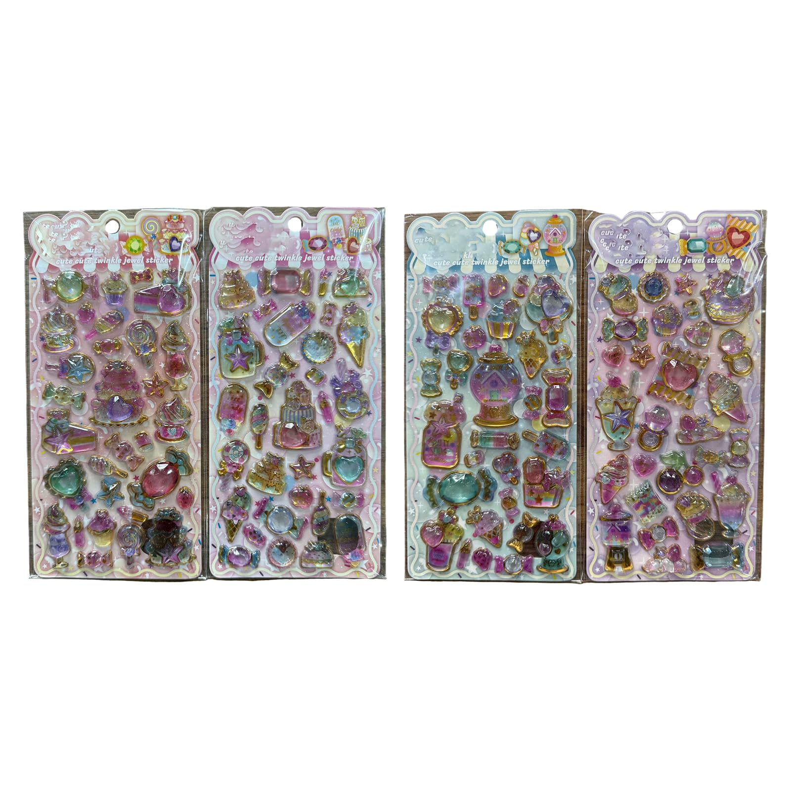 Cartoon Food Embossed Sticker Educational Childrens Sticker for Scrapbooking Journal Phone Cover Laptop Kid Room Wall Random Food Transfers