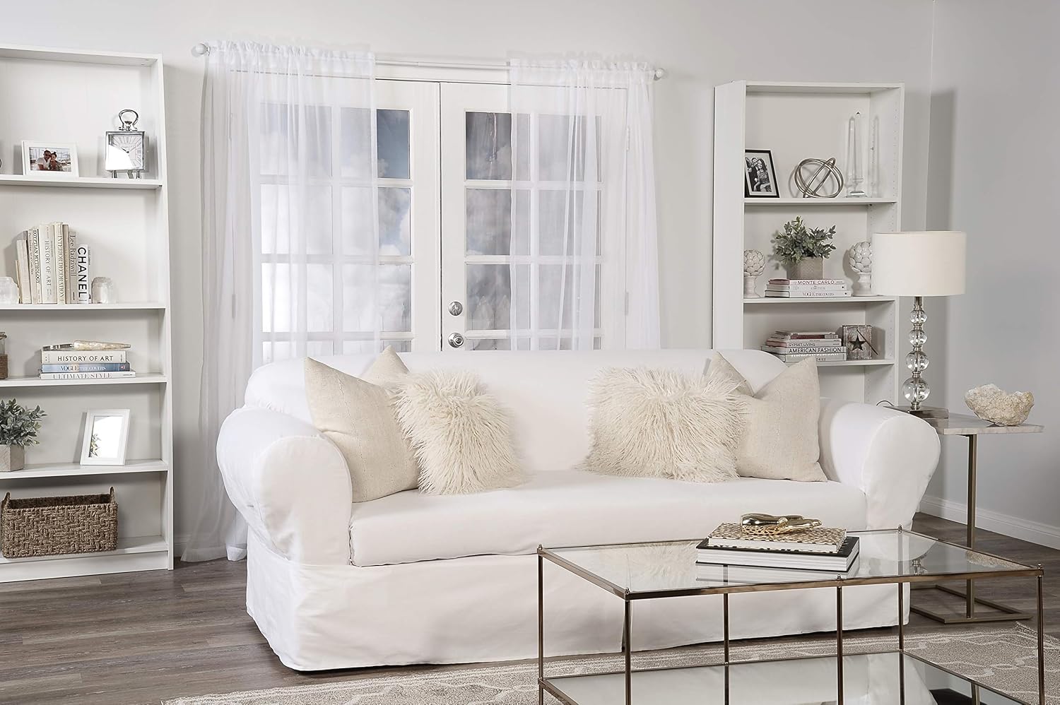 slipcovers sofas with loose back pillows