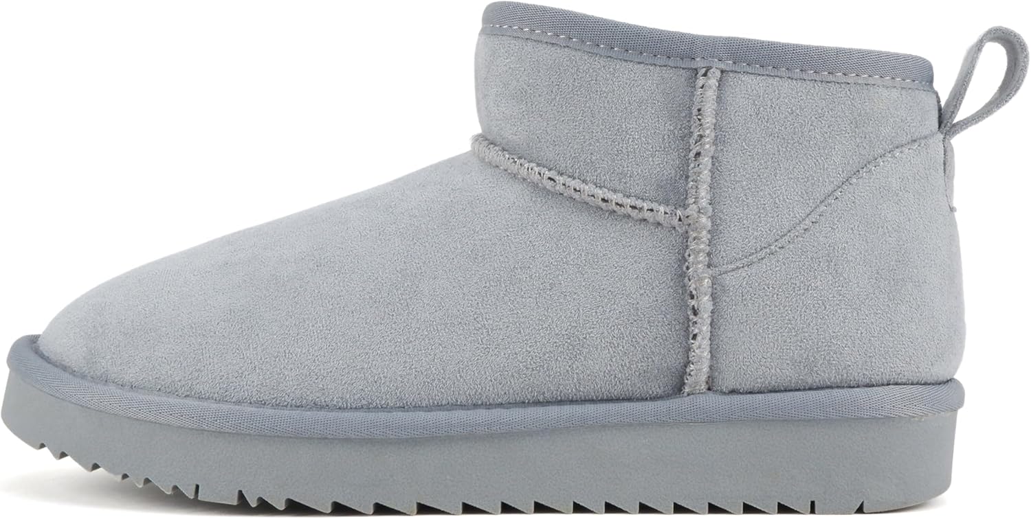 Soda Women Round Toe Bootie - Sherpa-Lined Comfort