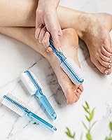 Vista 5 de Yaxa Basics Piedra alisadora con mango, 10 unidades, azul/blanco