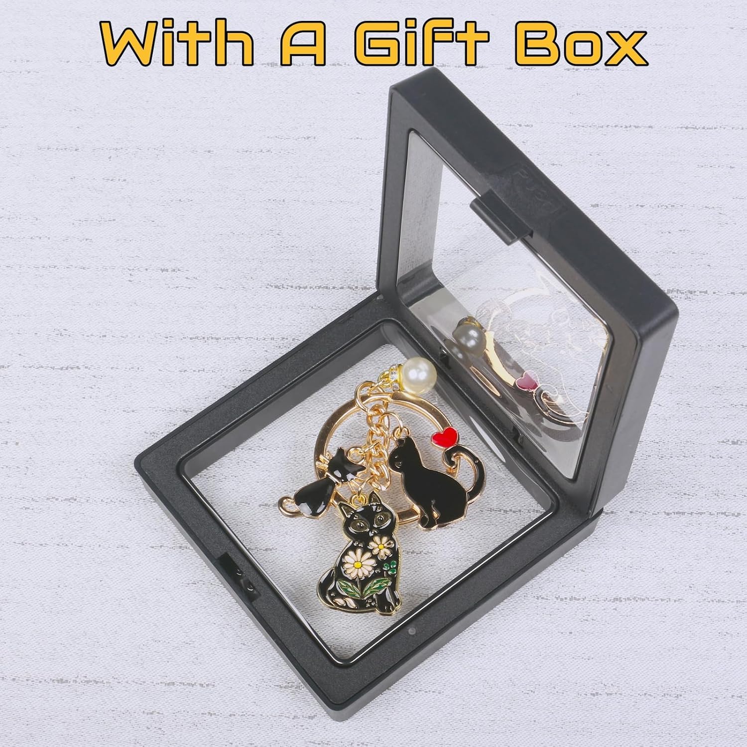 Cute Key Chain, Keychains, Thanksgiving Christmas Birthday Gifts for Sister, Women, Dad, Friends, Girls & Teens. - Image 4