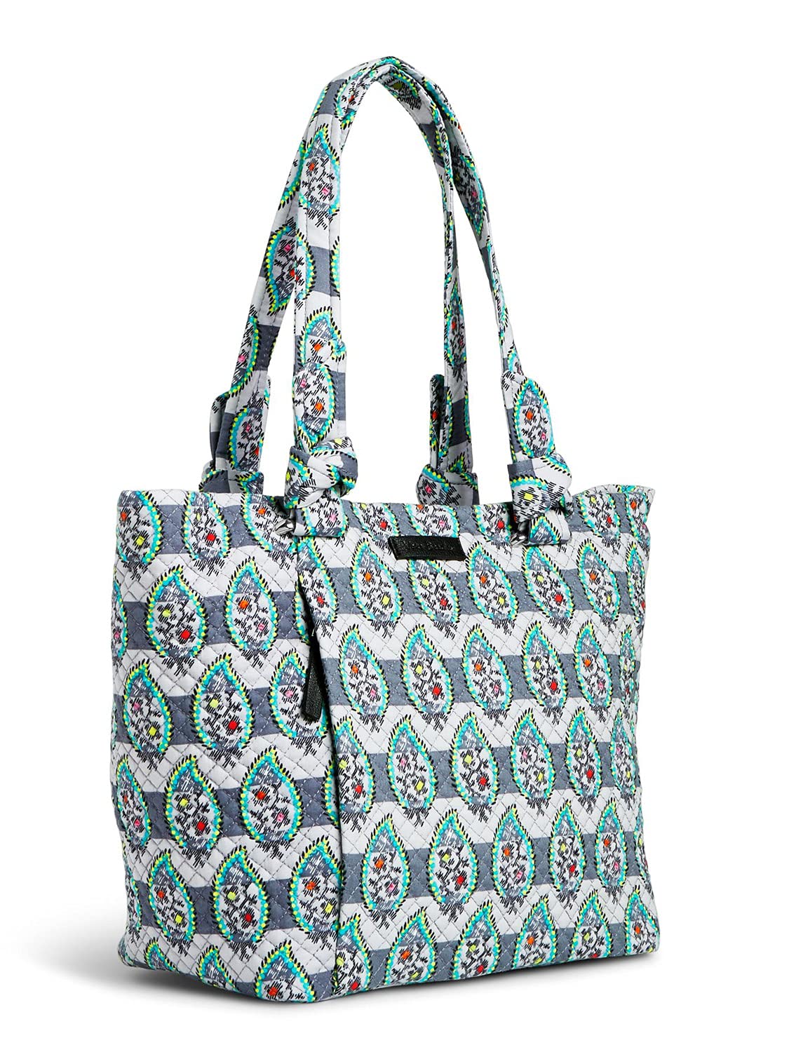 Vera Bradley Hadley East West Tote, Signature Cotton, Paisley Stripes/Multi