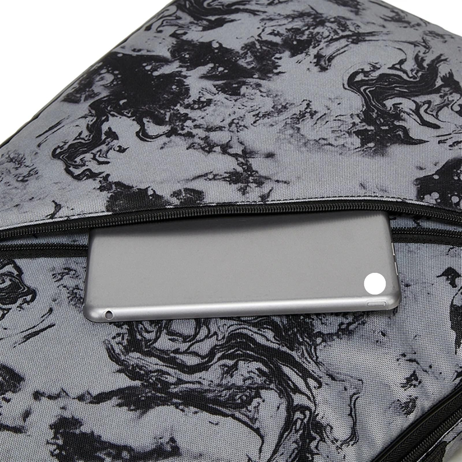 Funda para Guitarra Bolsa for Guitarra eléctrica, 900D, Impermeable, Tela Oxford, Correas Dobles, Estuche Blando, Plegable, Relleno de Esponja 12 mm(Size 2)
