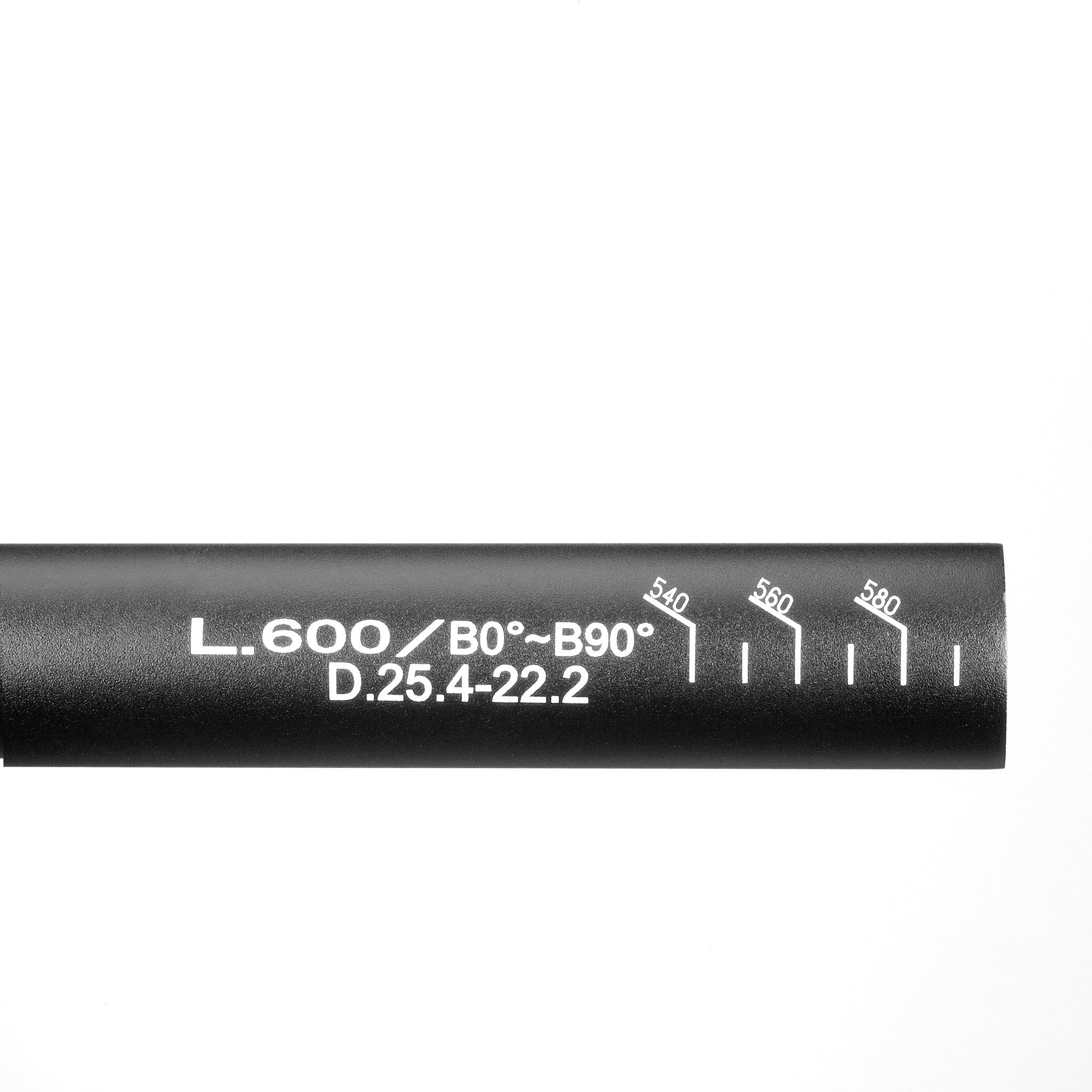 ergotec fietsstuur stuurbeugel AHS-Superlight 25.4 / aluminium AL6061-T6