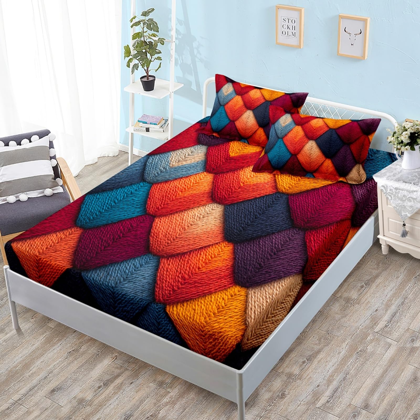 King Size Fitted Sheets Deep Fitted King Size Sheet Bedsheet 30cm Deep