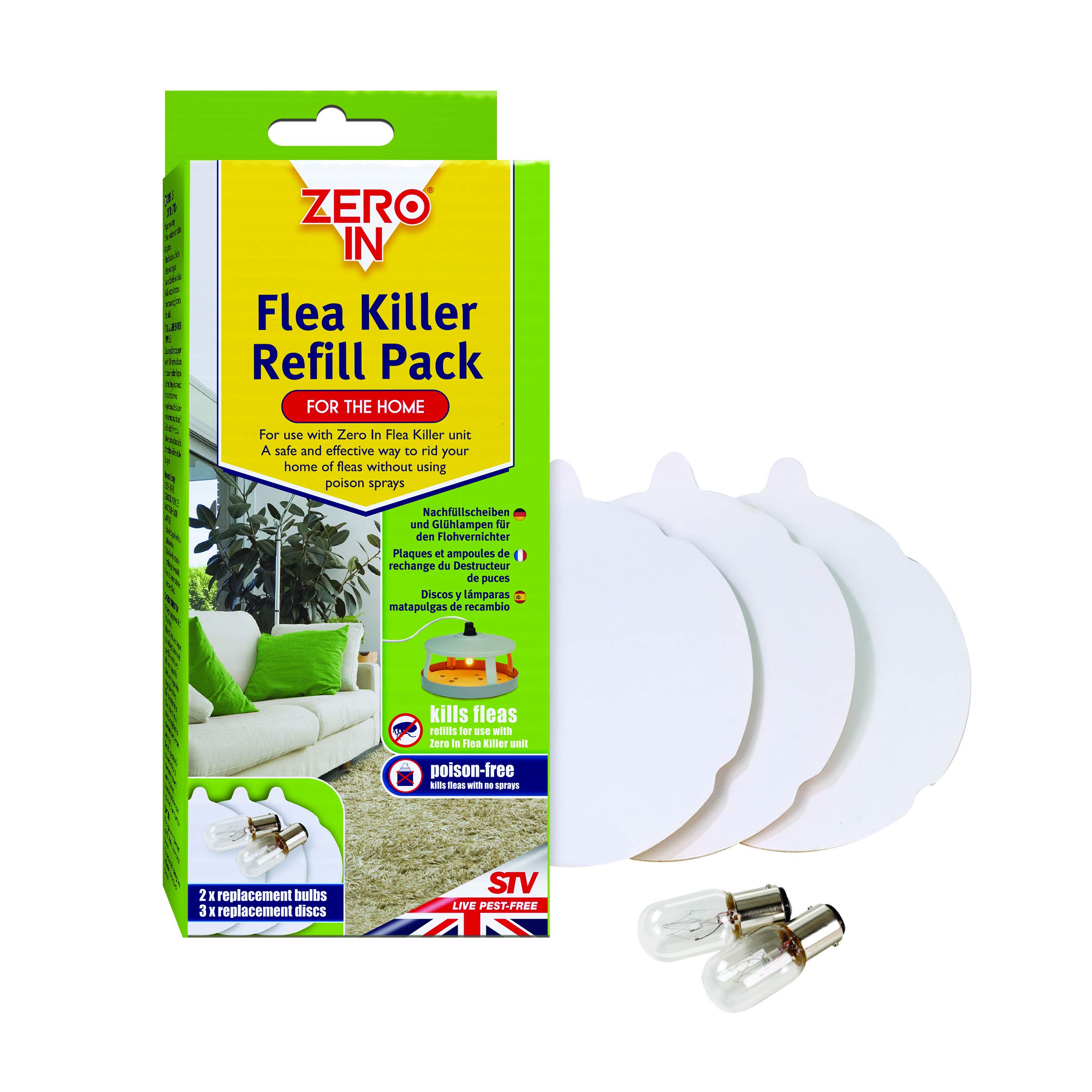 Zero In STV Flea Killer Refill Kit
