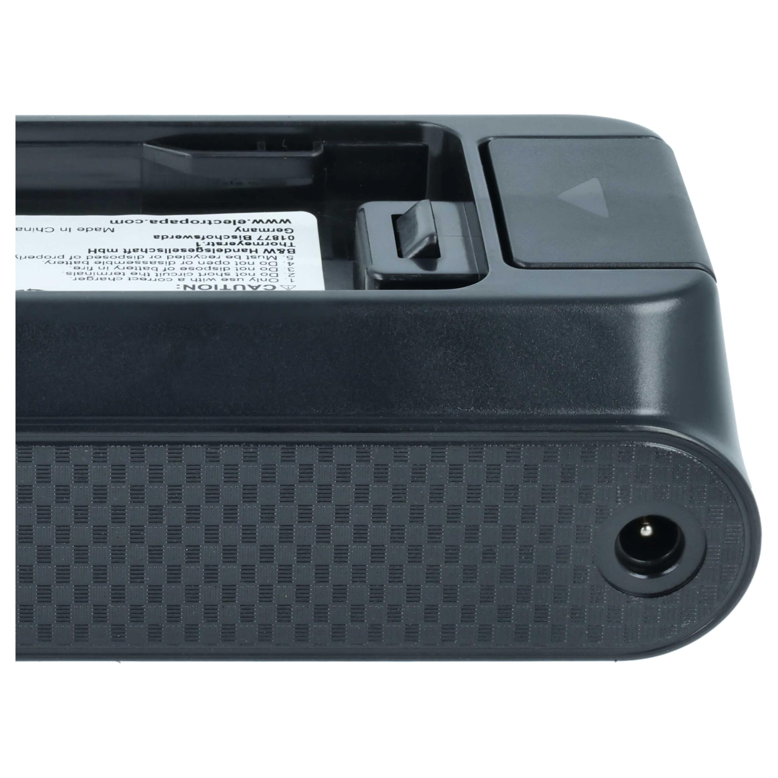 vhbw Akumulator kompatybilny z Shark BU3120, IW3120C, IW3111C, IW3110C, Cordless Detect Pro, BU3521 odkurzacz czarny (2000 mAh, 21,6 V, Li-Ion)