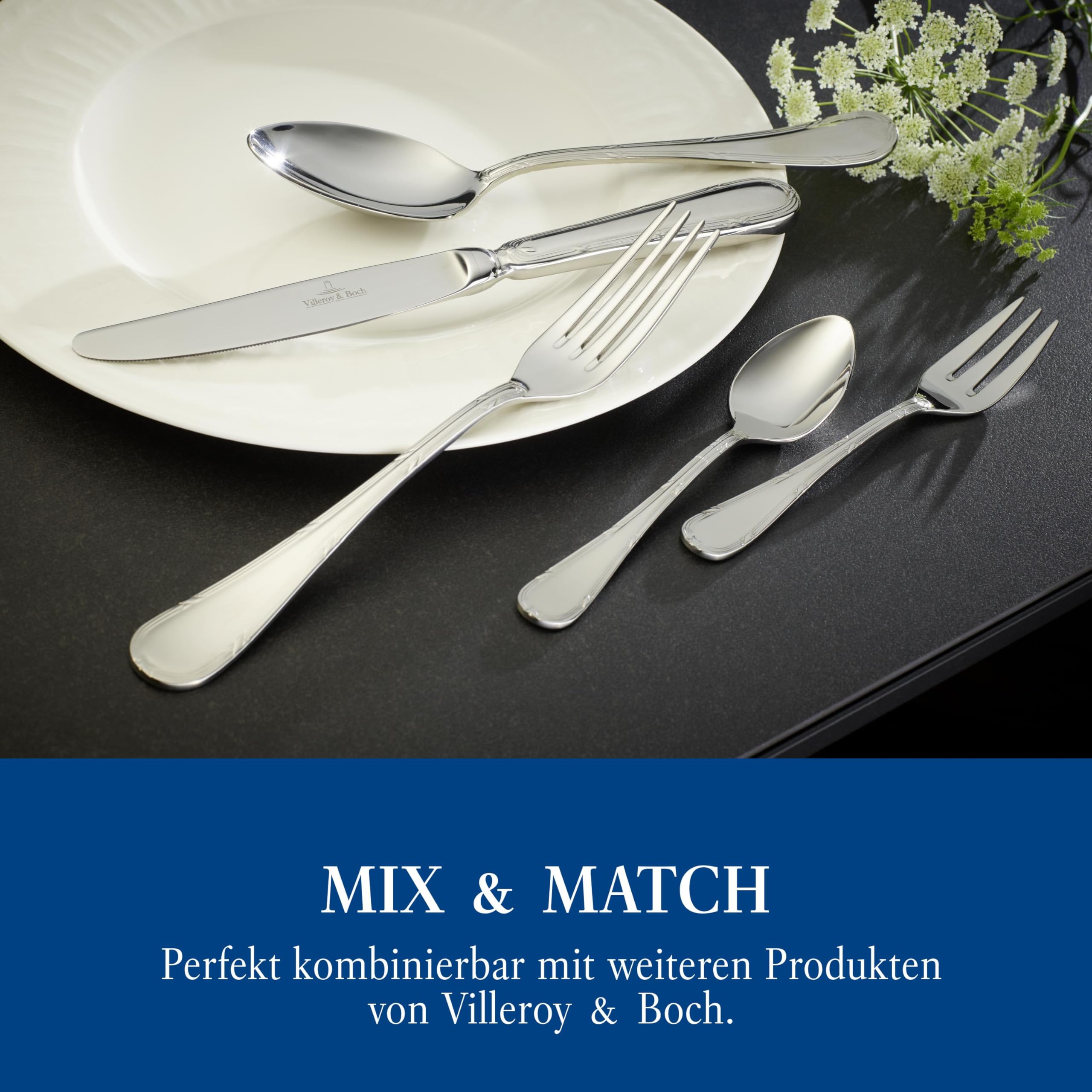 Villeroy & Boch Couverts Kreuzband Septfontaines - Élégance Classique