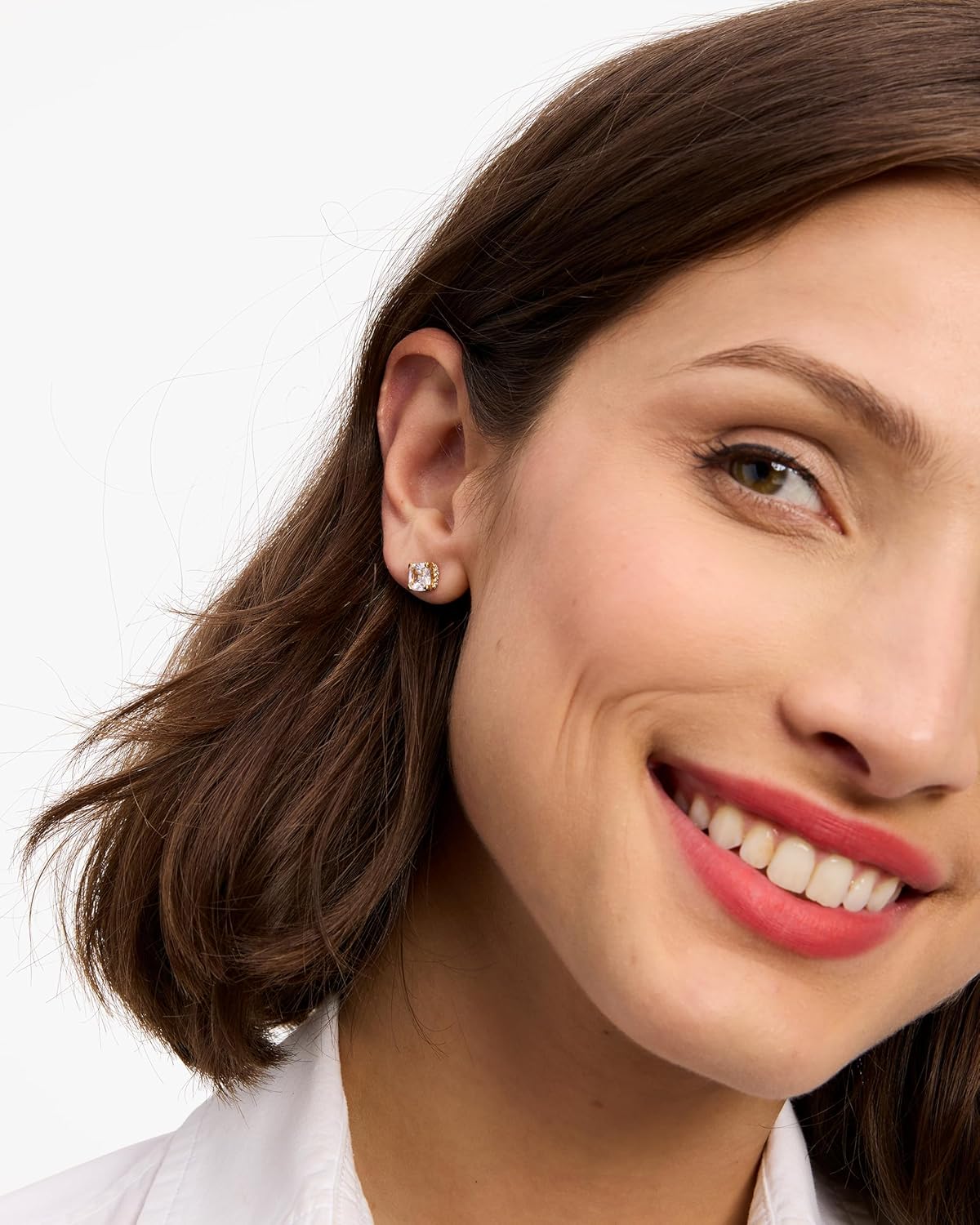 Kate Spade New York Little Luxuries 6mm Square Studs