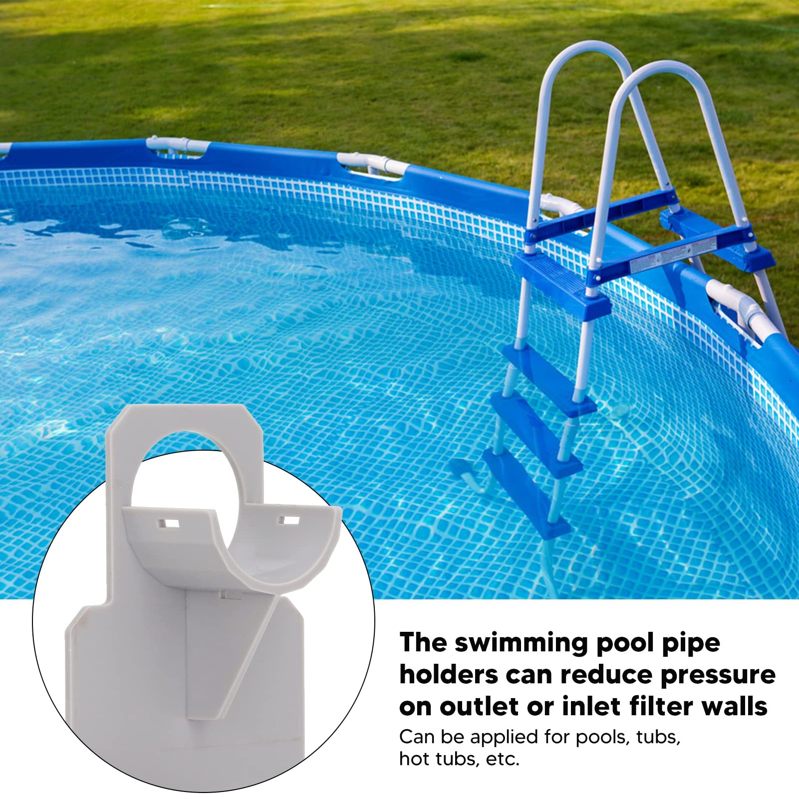 PIECE DETACHEE PISCINE Tuyau De Rechange Pour Piscine De 125 Po De Diamètre Pour Piscines Hors