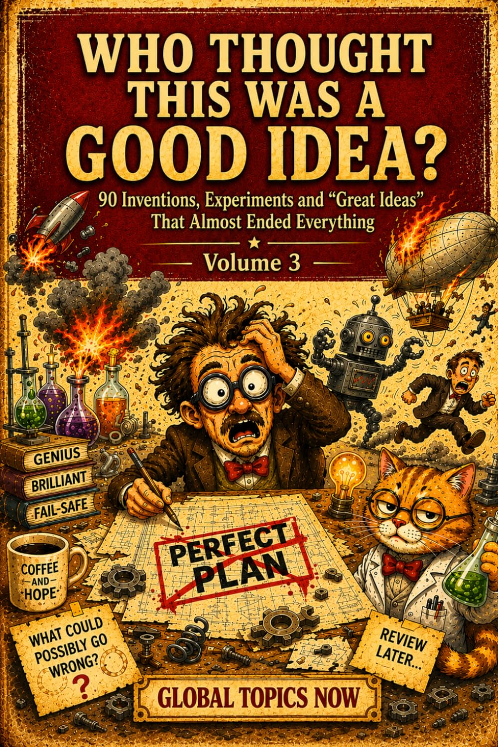 Who Thought This Was a Good Idea?: 90 Inventions, Experiments and "Great Ideas" That Almost Destroyed Everything (Increíble Pero Real)