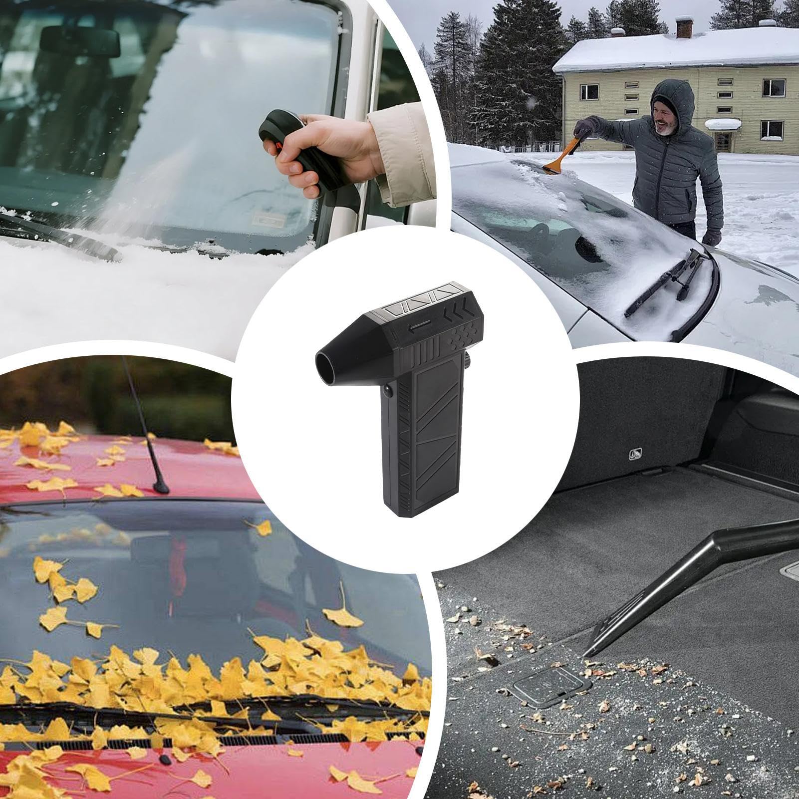 Soffiatore Per Neve Elettrico Soffiatore Elettrico per Polvere | Pulitore Di Polvere Da Cortile Per Uso Commerciale Patio Garage Casa Prato Esterno Appartamento Cortile Giardino