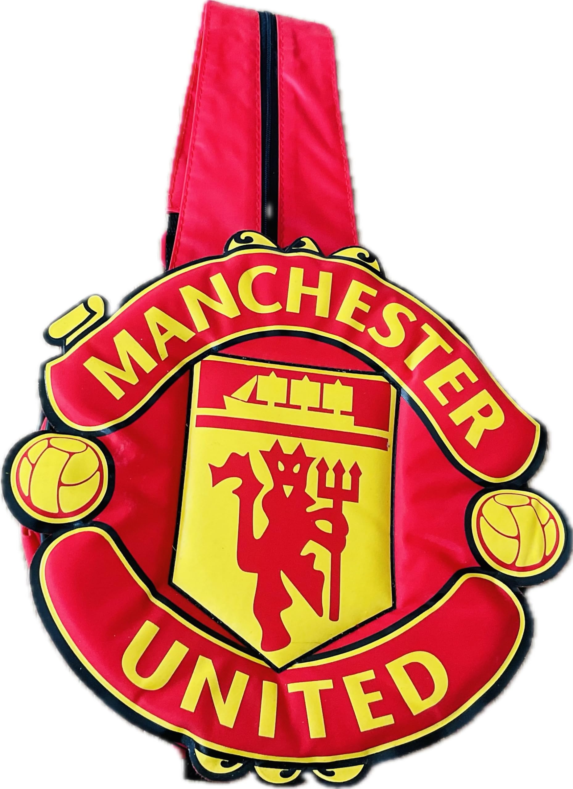 Manchester United Multicolour Official Fc Kids Backpack