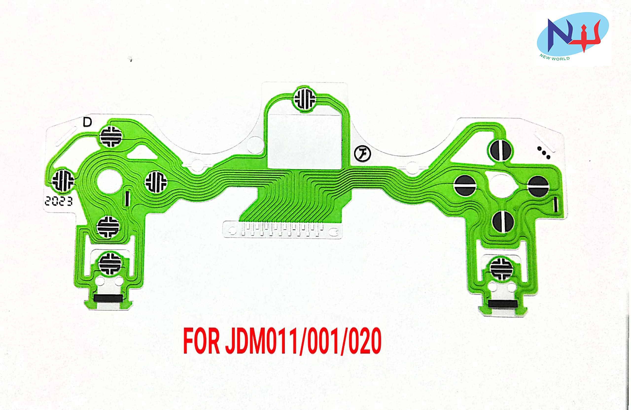 New World Original Replacement Board Button Ribbon Cable Conductive Film Sheet for PS4 Wireless Controller JDM-001/JDM-011/JDM-020-image-16