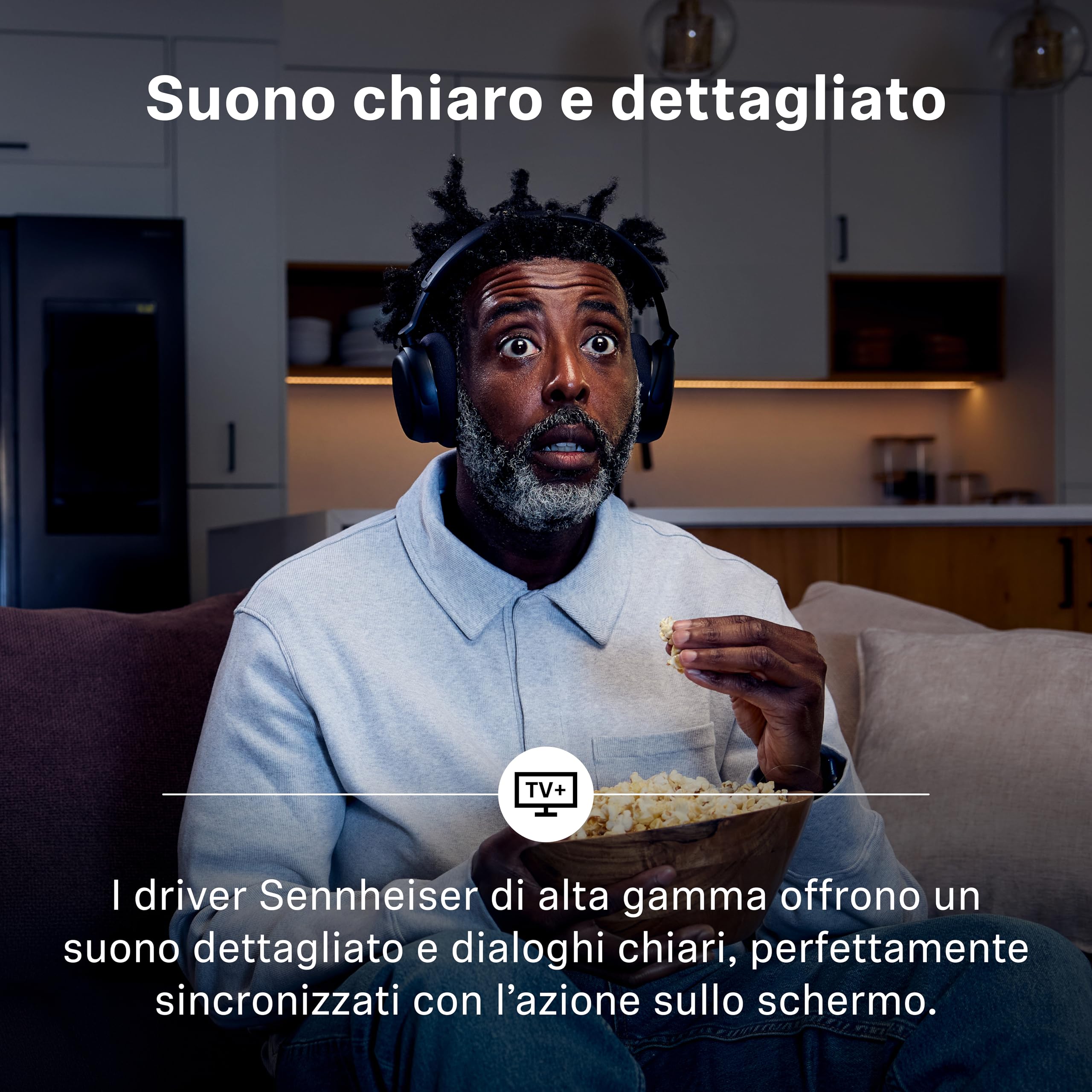 Sennheiser RS 255 Cuffie TV Wireless · Bluetooth — immagine 4 di 16