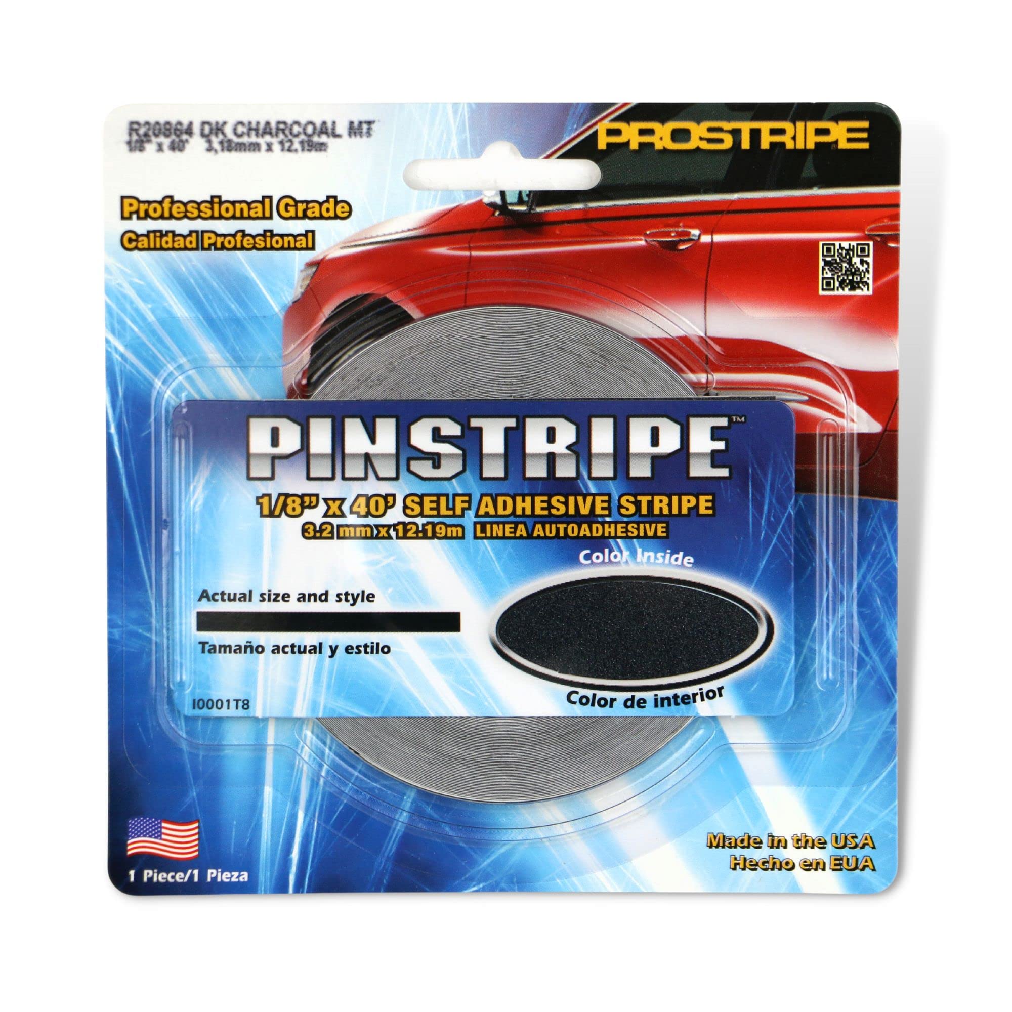 SharplineR20864 1/8x40 Dk Charcoal Met