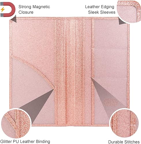 Miniatura 2 de soporte para registro de automóvil y seguro, accesorios de automóvil para mujer, guantera, organizador de documentos, cartera de almacenamiento de