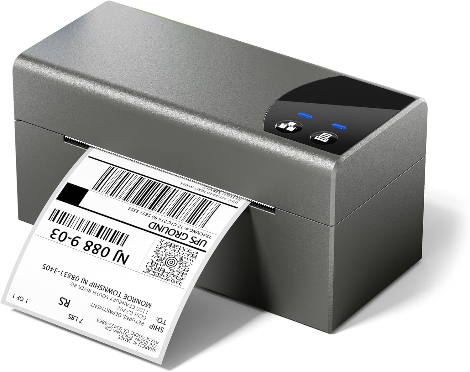 Phomemo Thermal Label Printer with Ethernet & Bluetooth Connectivity, 150mm/s Speed Wiress Thermal Printer, Compatible with USPS/UPS & More, Shipping Label Printer for Home & Small Business
