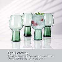 Vista 4 de Mikasa Phoebe - Vaso para bebidas (4 unidades), color salvia