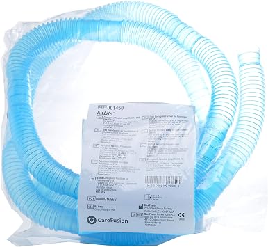 CareFusion, Airlife, Corrugated Flexible Polyethylene & EVA Tubing, 6 x 22"mm I.D, 001450