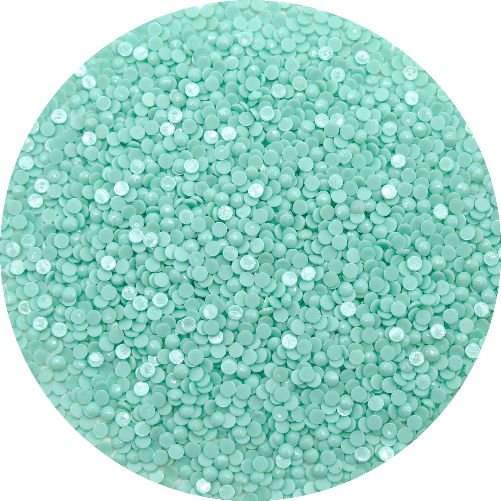 5000 Pieces Single Color Diamond Art Painting Beads,Color Code 964 Flat Bottom Round Rhinestones for Gem Painting Replacement, Round Drills for 5D Diamond Art DIY Craft