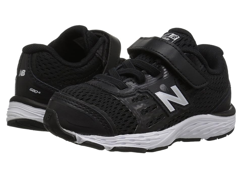 

New Balance Kids KA680v5I (Infant/Toddler) (Black/White) Boys Shoes