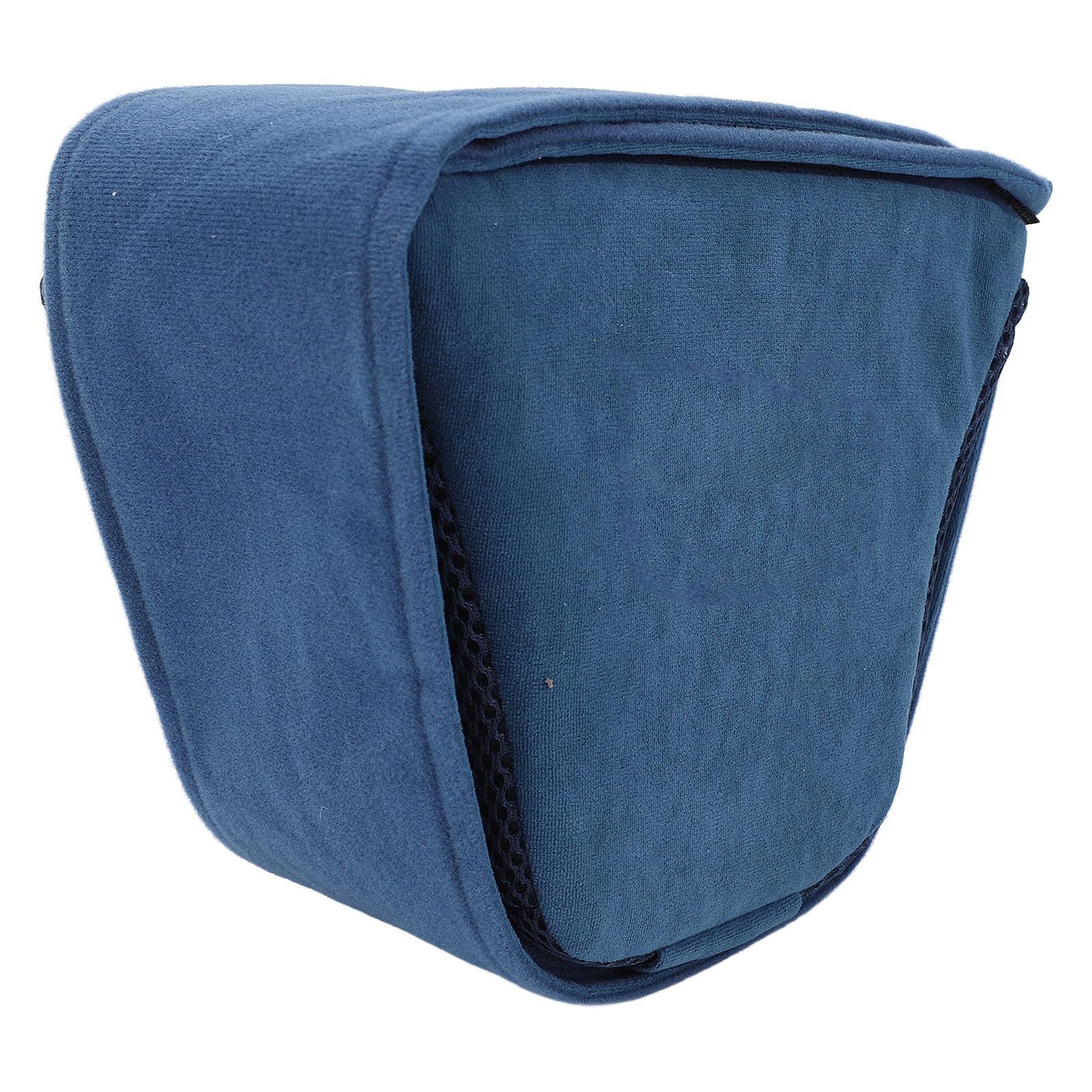 Dioche Separador de Rodillas con Cuña, Almohada Separadora de Rodillas con Cuña, Cojín Separador de Piernas de Gel con Correa para Máxima Comodidad y Soporte