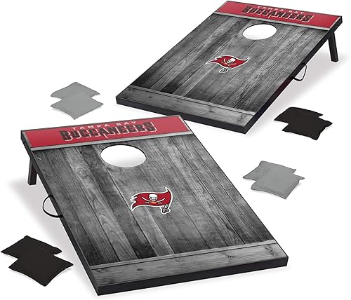 Vista 22 de Wild Sports Juego de Cornhole de madera MDF NFL de 2'x3