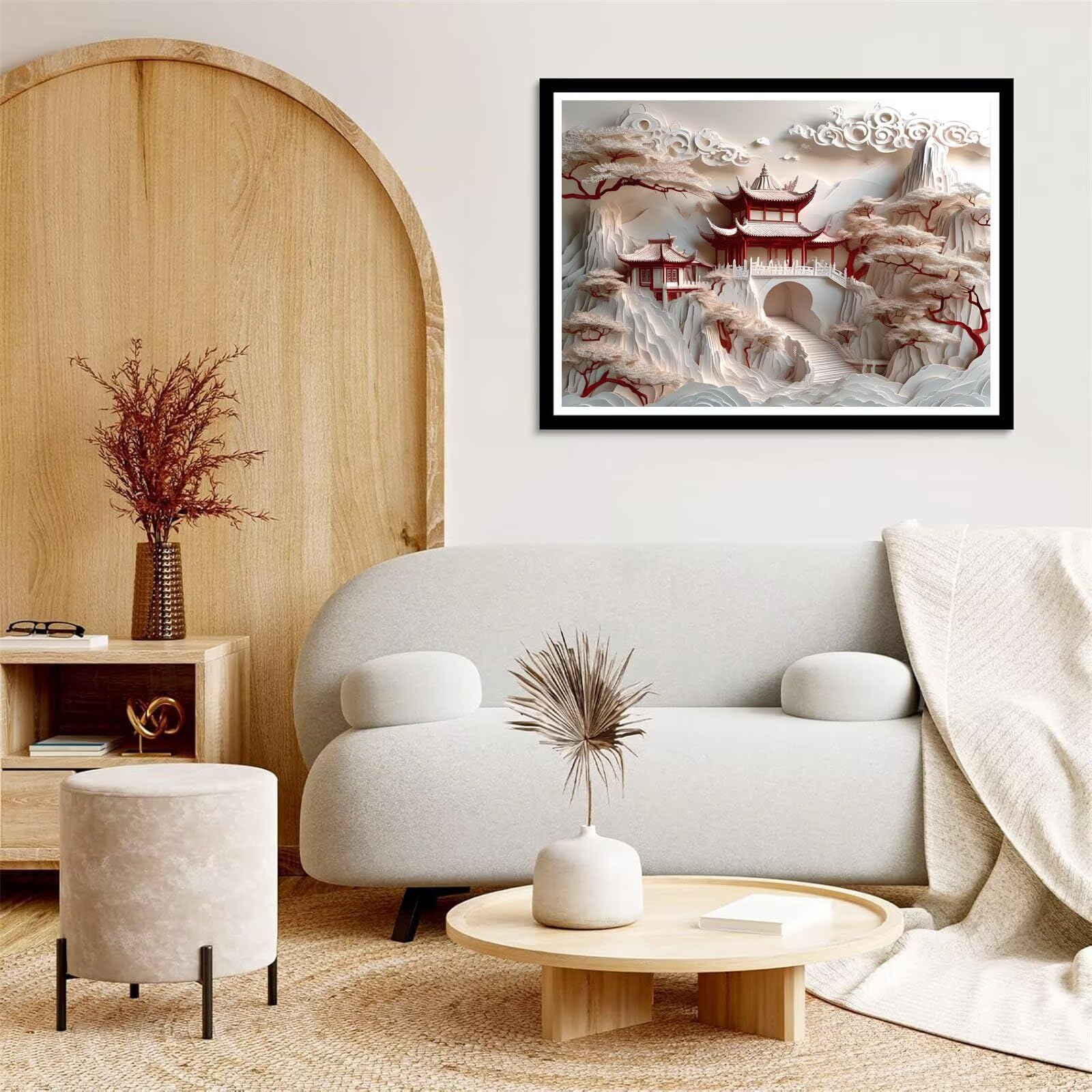 Malowanie według numerów, abstrakcyjna scena, malowanie według numerów, dla dorosłych, dzieci, początkujących, DIY, zestaw do malowania artystycznego, akrylowy pigment, rysunek, lakier na prezent,
