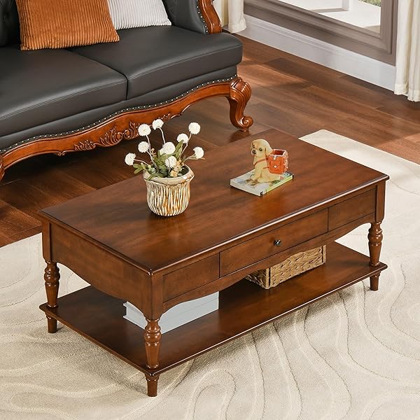 Elegant Carved Leg Vintage Table