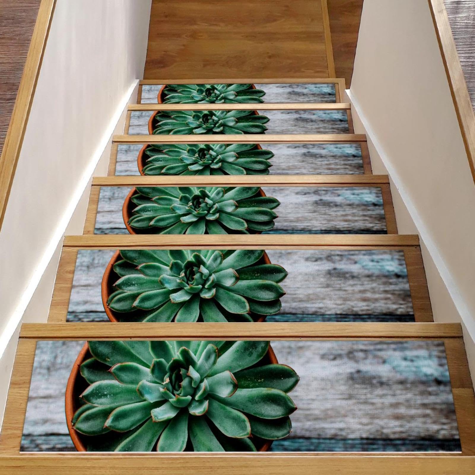 Tapis d'escalier antidérapants lavables en machine lot de 15