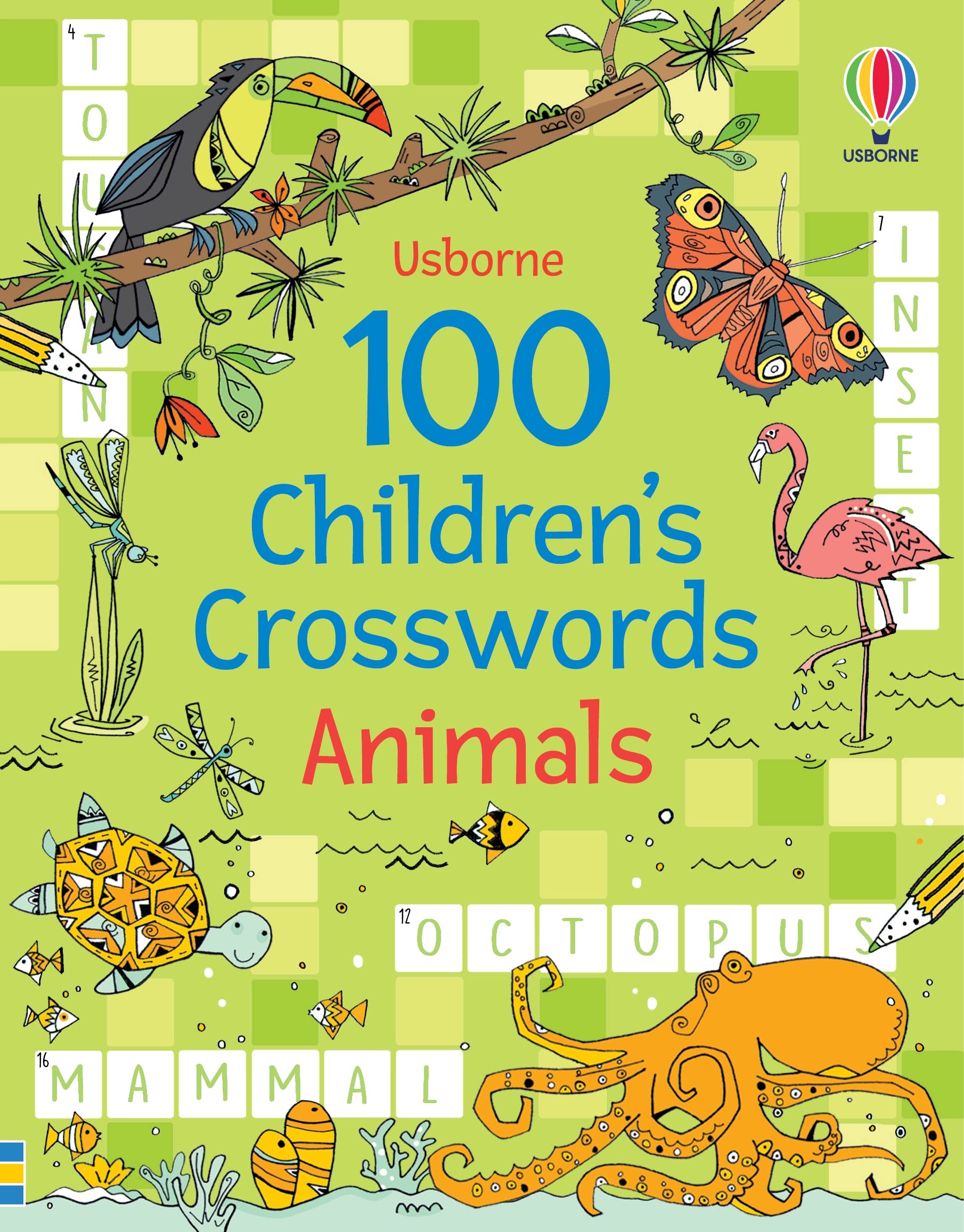 100 Children's Crosswords: Animals (Puzzles, Crosswords & Wordsearches)