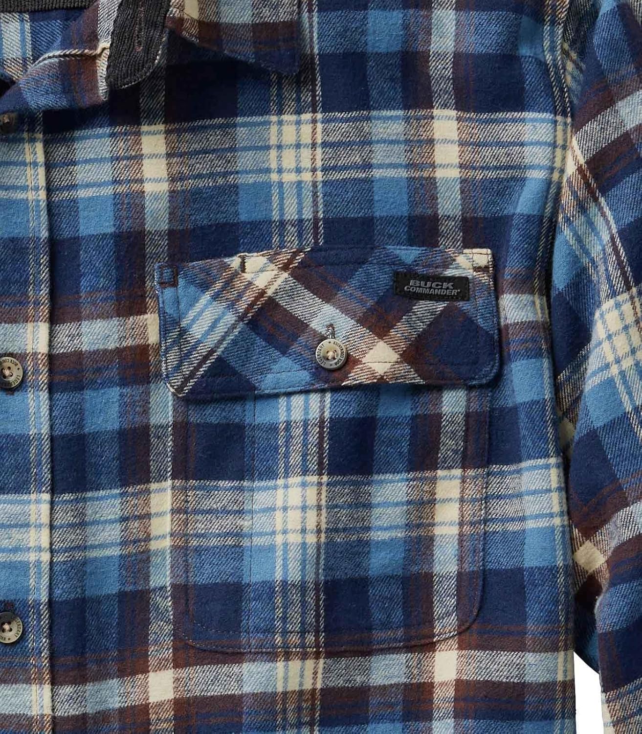 Legendary Whitetails Mens Buck Commander Legacy Flannel Shirt - Image 3